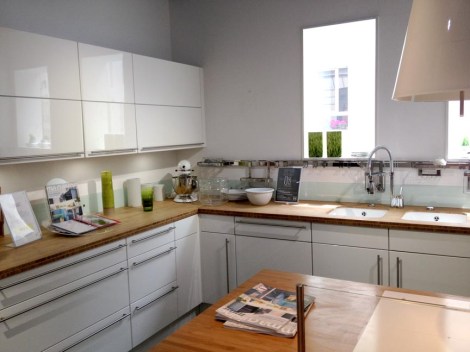 This white on white kitchen was the inspiration for my design
