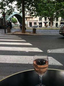 Sipping slowly at la Marine on Quai de Valmy