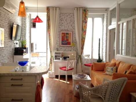 My friend's beautiful place in Nice. An incredible place to stay! Photo: ©Lisa Anselmo