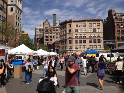 Union Square Market, NYC. ©Lisa Anselmo