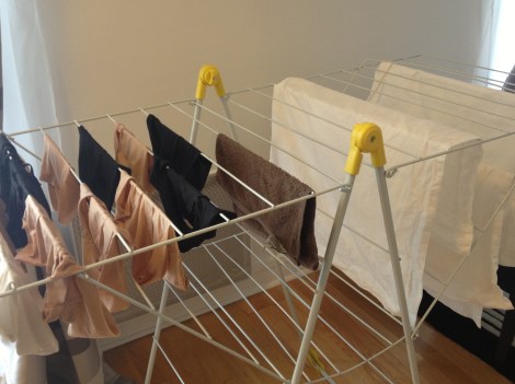 Yes, I prioritized pillow cases and underwear. Wouldn't you? ©Lisa Anselmo