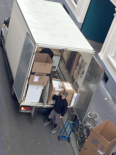 Delivering my kitchen