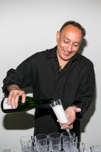 Club Rayé Champagne flowed all night. ©2016 Stephanie Badini