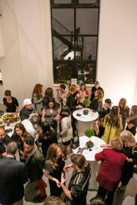 A lofty and very glamorous duplex apartment was the site of my book party, courtesy of NINE52, a new condo development in NYC's Hell's Kitchen district. ©2016 Stephanie Badini