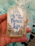 Deelish cookies adorned with my cover were parting gifts for my guests.