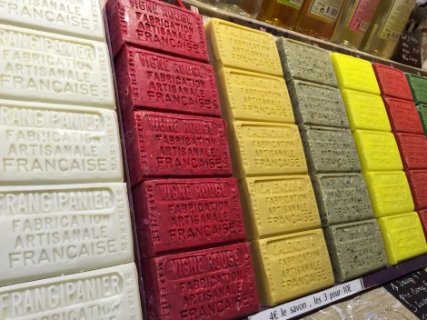 Some of the wares at the market.